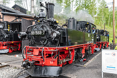 99 1568-7 im Bahnhof Jöhstadt
