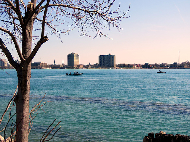 Looking across to our Canadian neighbors.