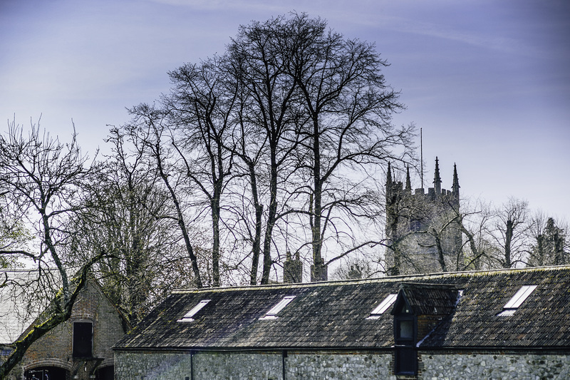 A very English scene