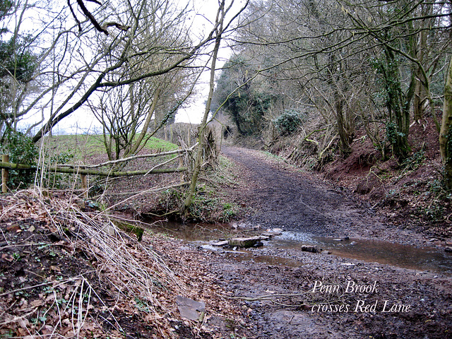 Penn Brook crossing Red Lane