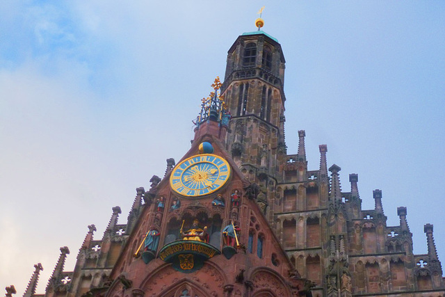 Nürnberg - Frauenkirche am Christkindlesmarkt