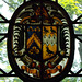 Heraldic Stained Glass Panel in Coe Hall at Planting Fields, May 2012