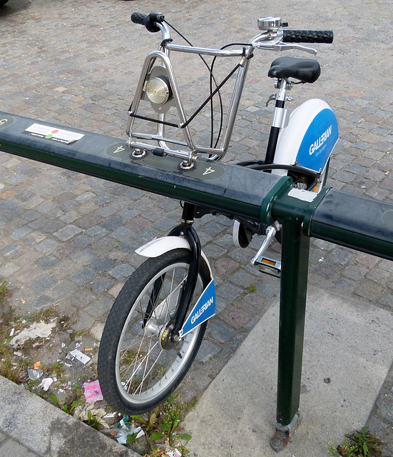 Leih-Fahrrad in Stockholm