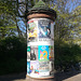 Hamburg 2019 – Advertisement pillar