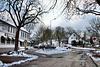 Waldstraße, Kreuzung auf dem Schulenberg (Hattingen) / 24.01.2021