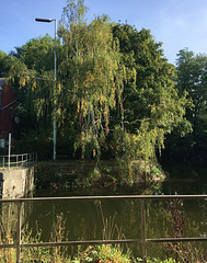 Le canal de l'Ourthe à Liège