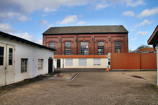 Erhaltenes Maschinenhaus der ehem. Zeche Bickefeld Tiefbau (Dortmund-Aplerbeck) / 21.10.2023