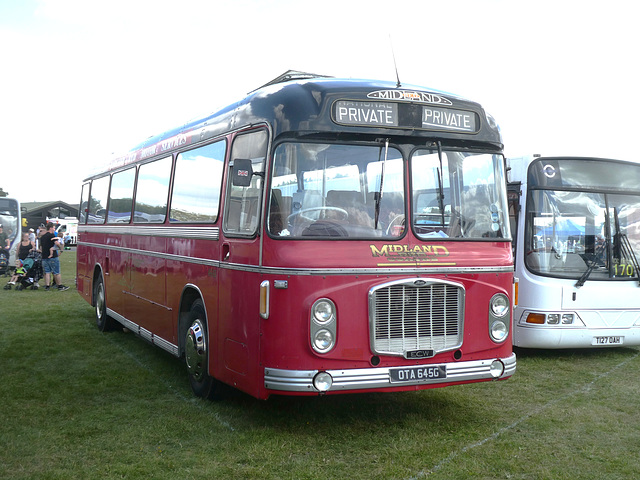 Preserved OTA 645G at The Big Bus Show, Stonham Barns - 10 Aug 2025 (P1210798)