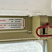 Haags Openbaar Vervoer Museum 2024 – Emergency brake of the MIVB PCC 7065