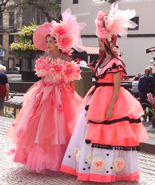 Flower Festival Girls