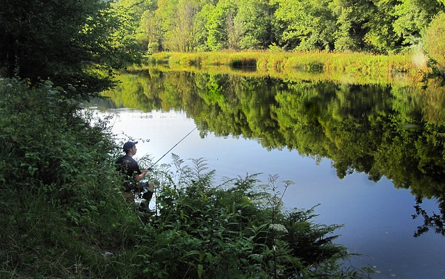 Pour être un pêcheur il faut de la patience