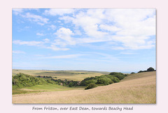 From Friston towards Beachy Head - 27.6.2016