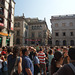Crowd In Barcelona