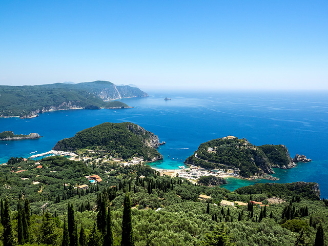 Paleokastritsa (Παλαιοκαστρίτσα), Corfu