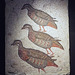 Mosaic with Partridges in the Archaeological Museum of Madrid, October 2022