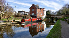 Coton Mill by Shropshire Union Canal