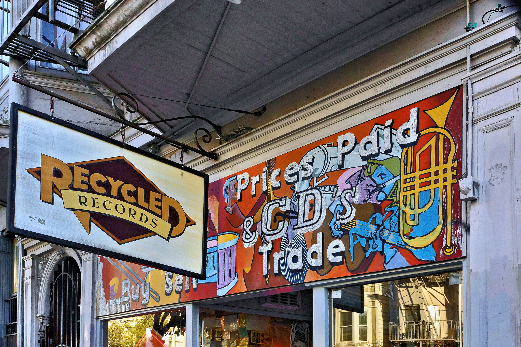 Recycled Records – Haight Street, Haight-Ashbury, San Francisco, California