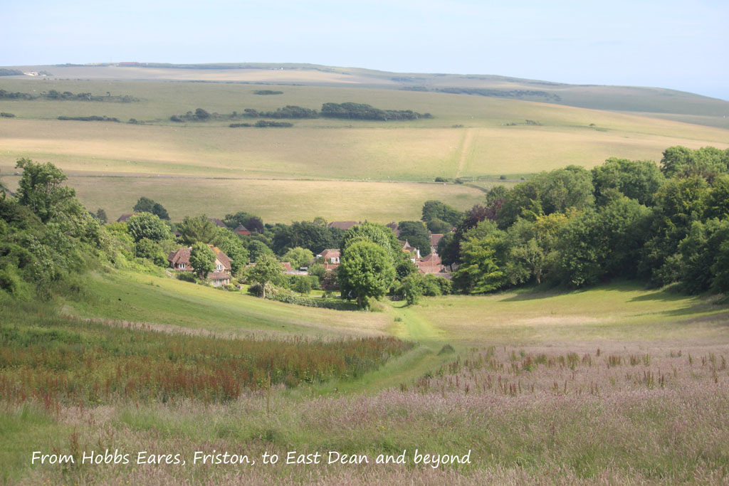 From Hobbs Eares, Friston, to East Dean and beyond - 27.6.2016