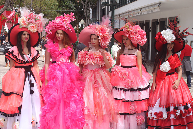 Flower Festival Girls