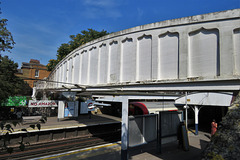 kew gardens station, london