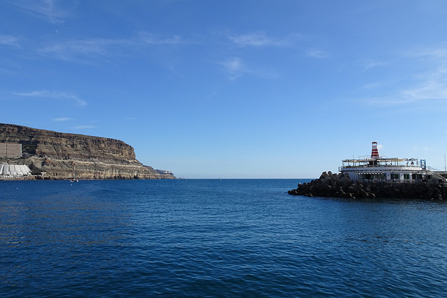 Entrance To Puerto De Mogan Bay