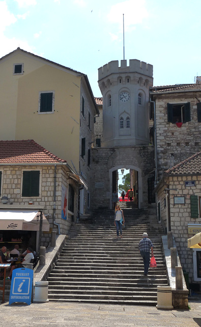 Herceg Novi- Old Town Gate and Clocktower