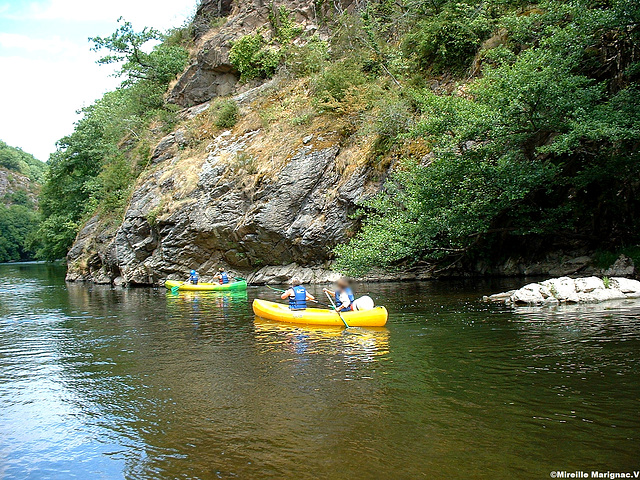 Gorges de la Sioule (Allier) France