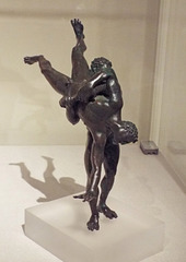 Bronze Wrestling Group in the Metropolitan Museum of Art, July 2016