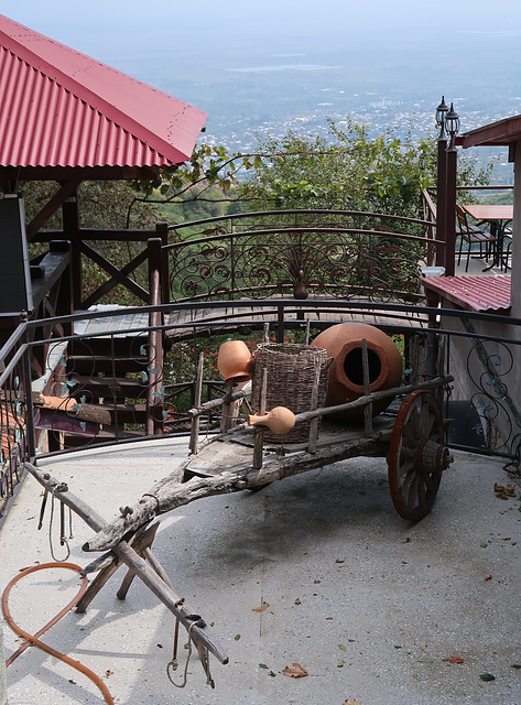 Ancient wine cart