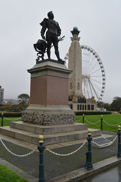Plymouth, Sir Francis Drake Monument
