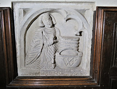 barford st martin church, wilts c16 rebus