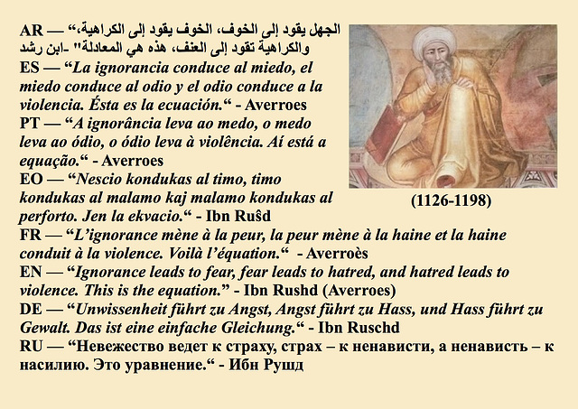 ابن رشد, Averroes, Ibn Ruŝd, Averroès, Ibn Ruschd, Ибн Рушд, Averroè
