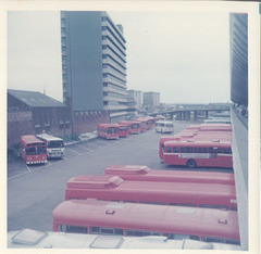 Ribble buses in Preston bus station - 14 September 1974