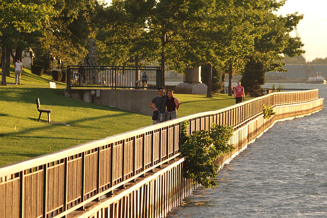 evening stroll