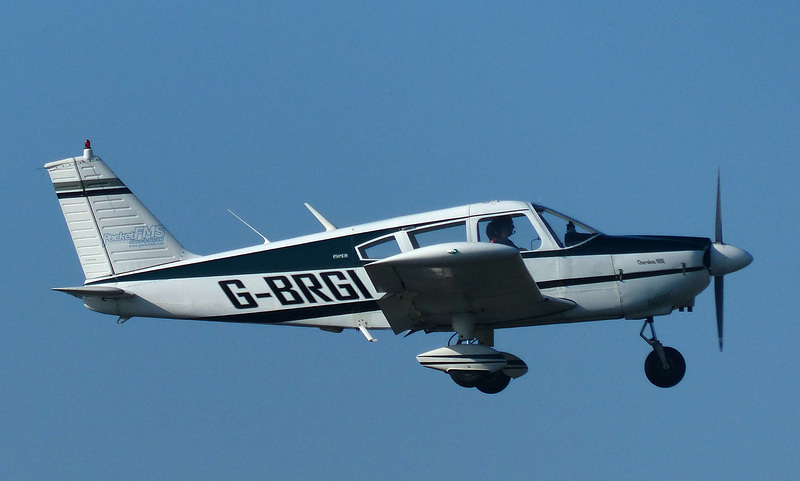 G-BRGI approaching Solent Airport - 23 February 2019