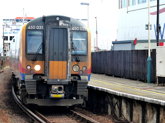 450031 at Lymington Pier (2) - 27 June 2020