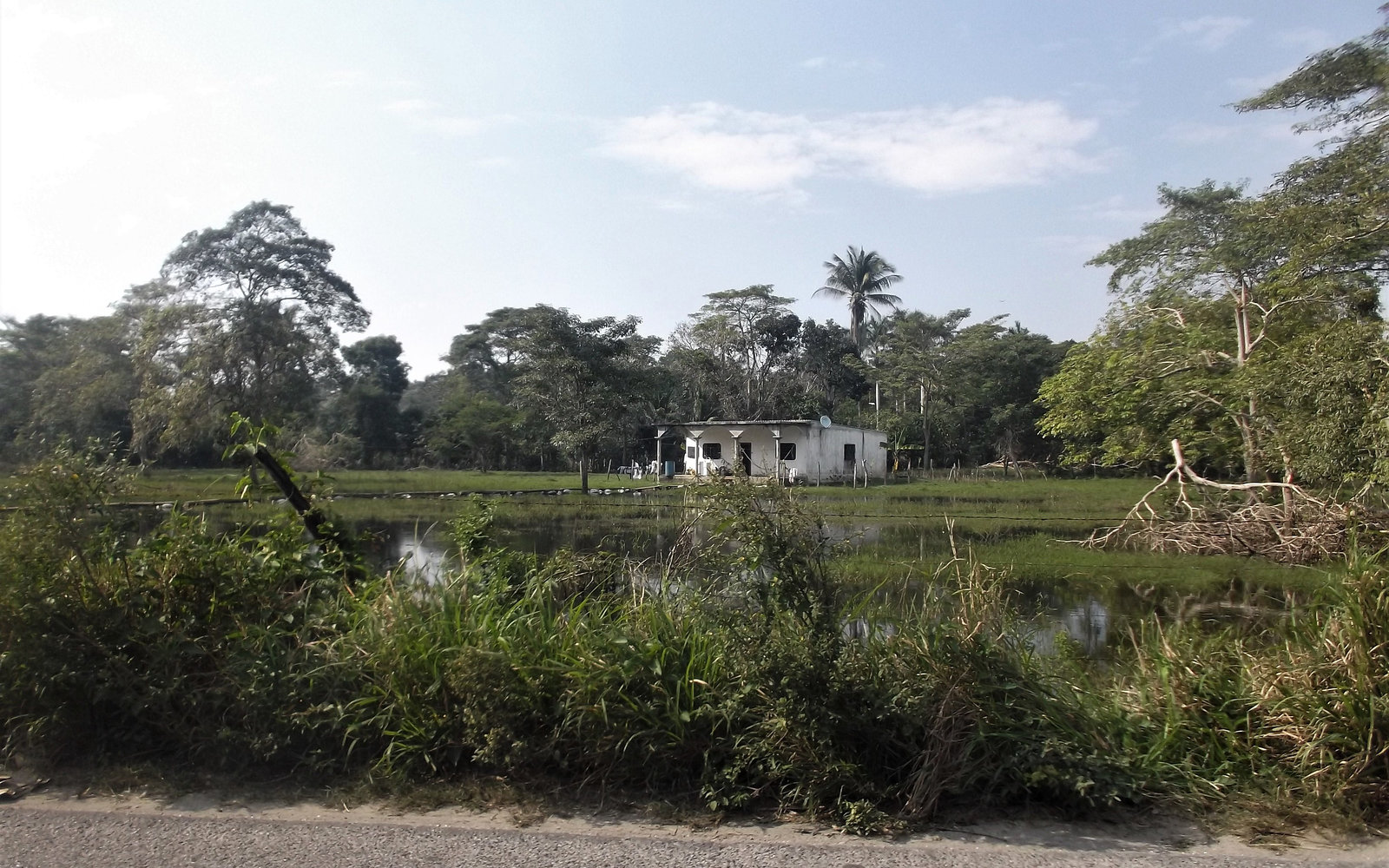 Maison parmi la nature / Lonely mexican house among full nature