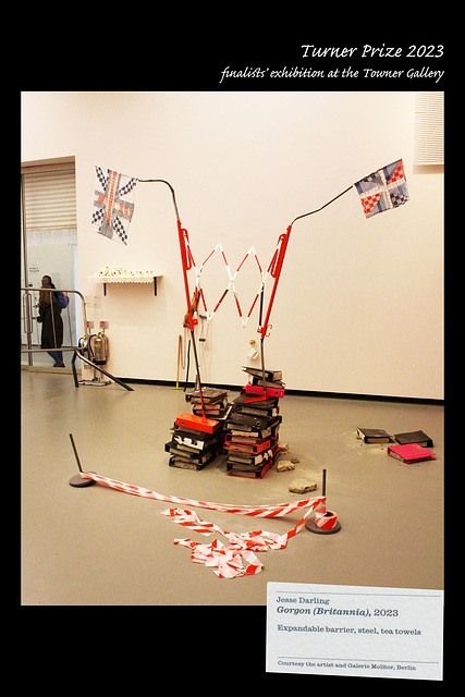 Jesse Darling Gorgon - Britannia - Turner at Towner Eastbourne 28 11 2023