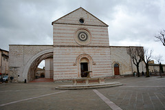 Italy, Assisi, Basilica di Santa Chiara