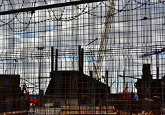 Construction Site,Willington Gut. N.Tyneside