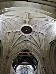 barford st martin church, wilts c16 vaulting