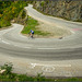 Abfahrt von L'Alpe d' Huez