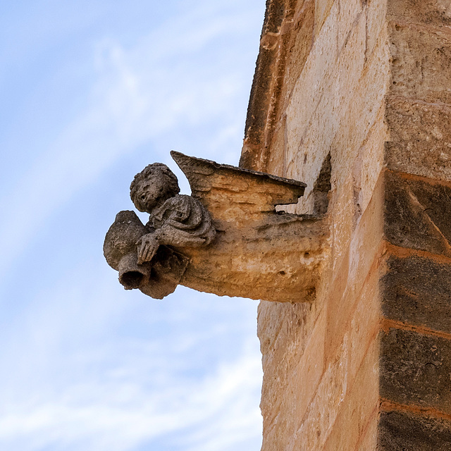 Ciutadella und die Wasserspeier von der Kathedrale