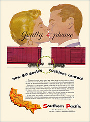 Southern Pacific Railroad Ad, c1956