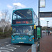 DSCF2989 Nottingham City Transport 972 (YT59 OZN) at Queens Drive Park and Ride - 2 Apr 2016