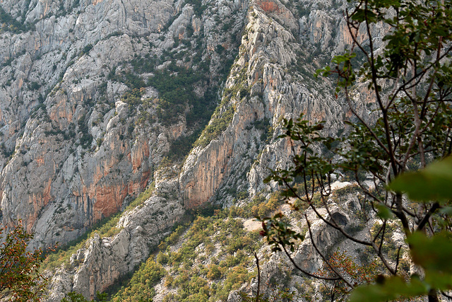 Nationalpark Paklenica - Der Weg von Anica kuk nach Starigrad (3) - Blick über das Tal