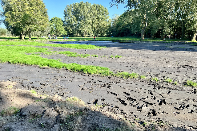 At the end of the Summer, the pools dry up