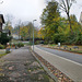 Radweg Nordbahntrasse am alten Bahnhof Ottenbruch (Wuppertal-Brill) / 8.11.2017