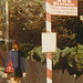 E C Marques bus stop - Nov 1970