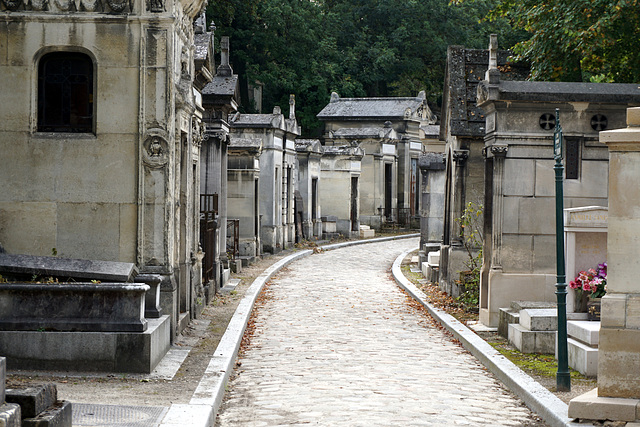 Among the tombs